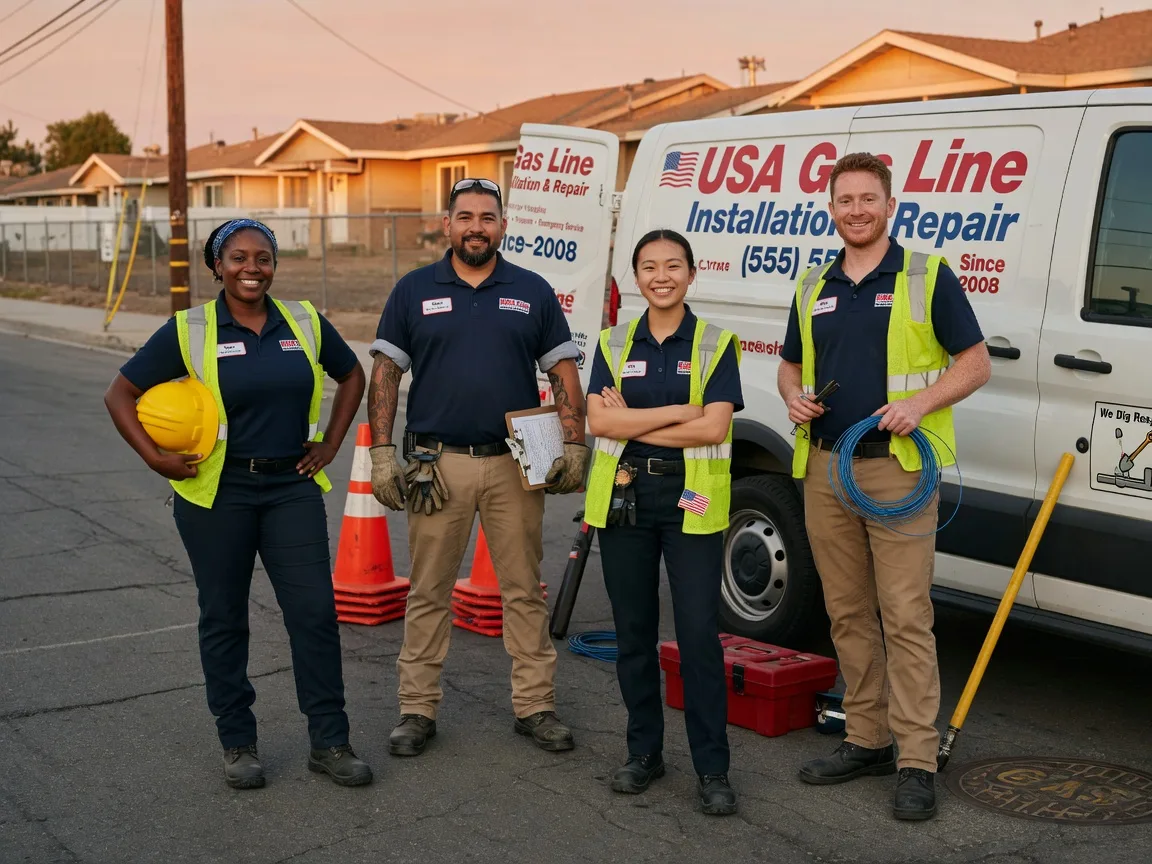 Gas Line Installation company in Adamant, VT
